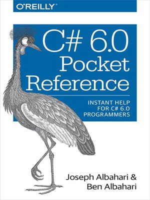 cover image of C# 6.0 Pocket Reference